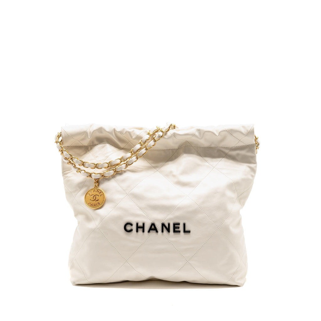 chanel-small-22-bag-with-black-letter-logo-calfskin-white-ghw-microchip