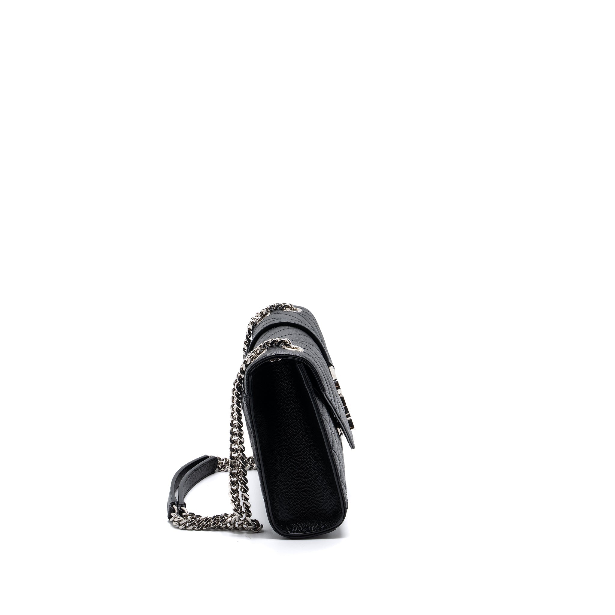 saint-laurent-ysl-envelope-medium-chain-bag-grained-calfskin-mix-matelasse-black-shw