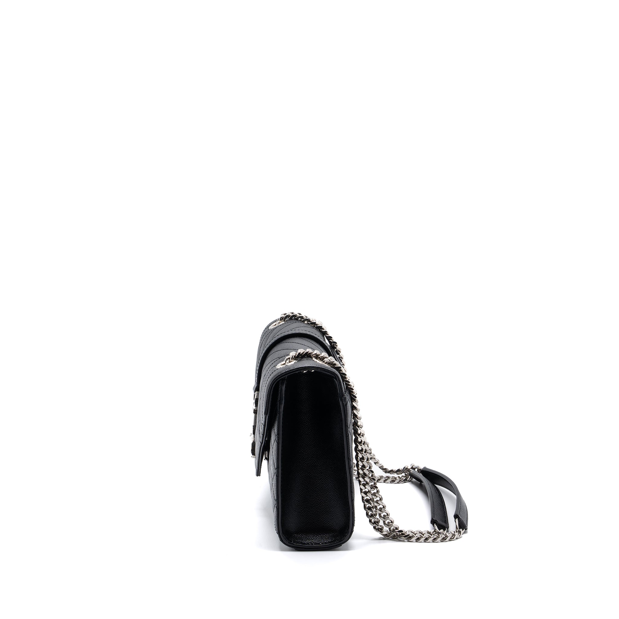 saint-laurent-ysl-envelope-medium-chain-bag-grained-calfskin-mix-matelasse-black-shw
