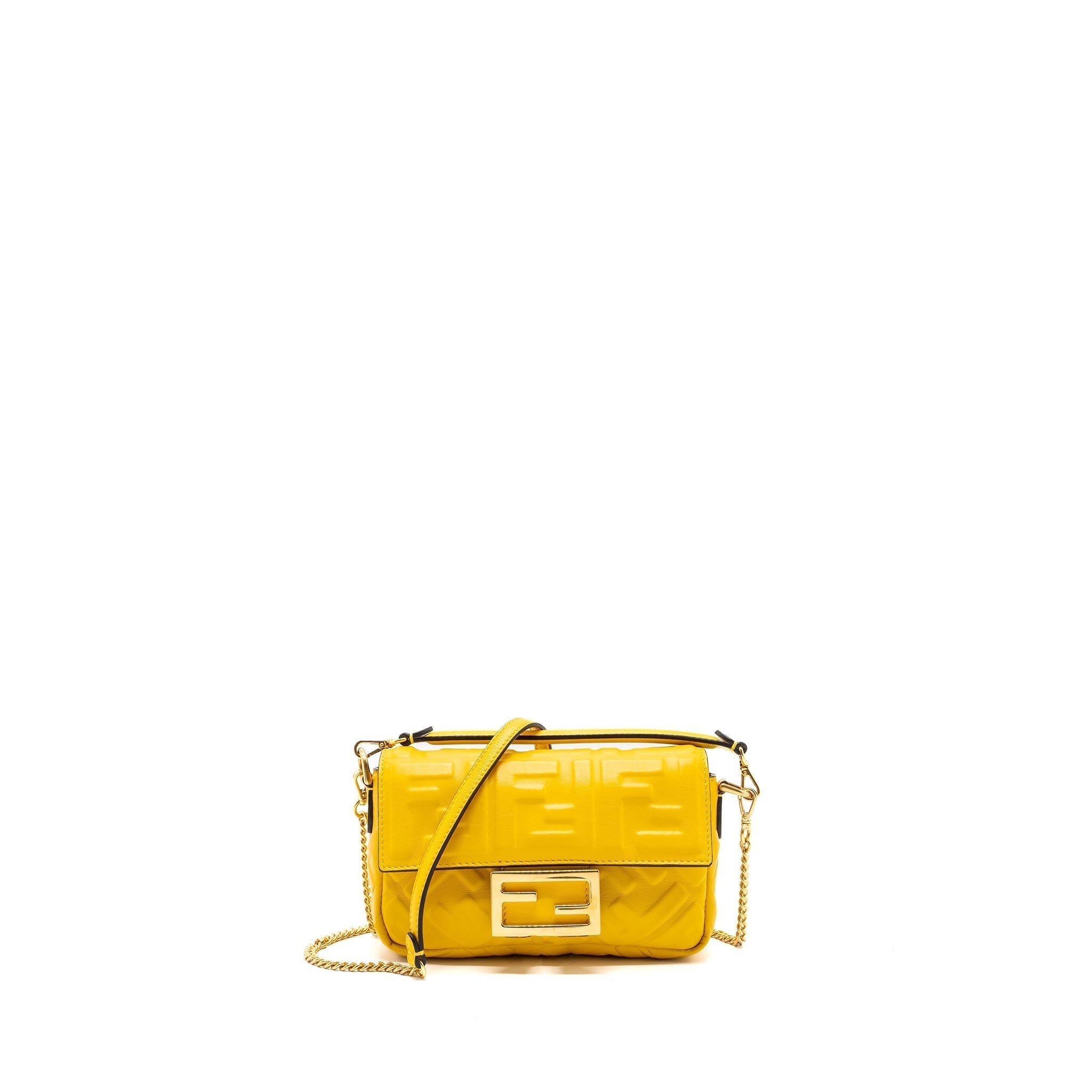 fendi-mini-baguette-bag-nappa-lambskin-yellow-ghw