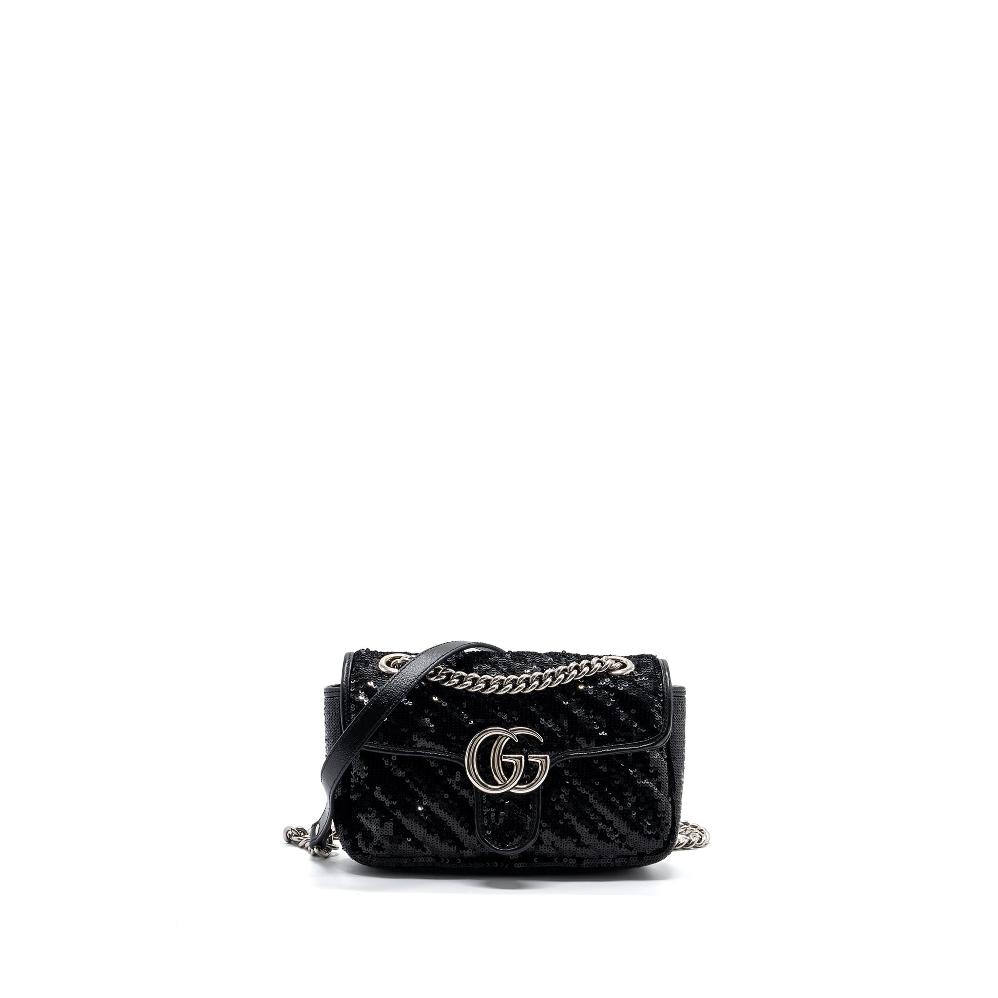 gucci-mini-gg-marmont-matelasse-bag-sequin-black-shw
