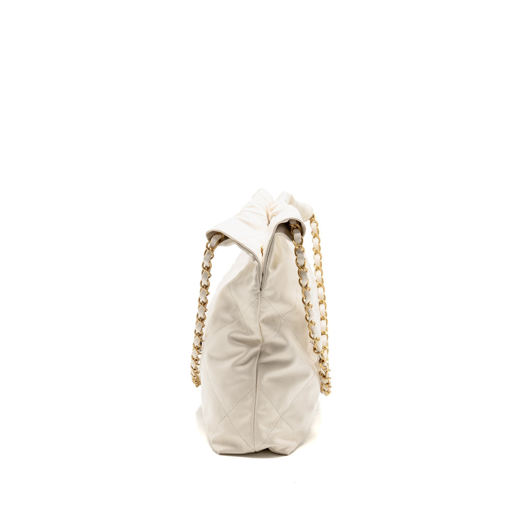 chanel-small-22-bag-with-black-letter-logo-calfskin-white-ghw-microchip