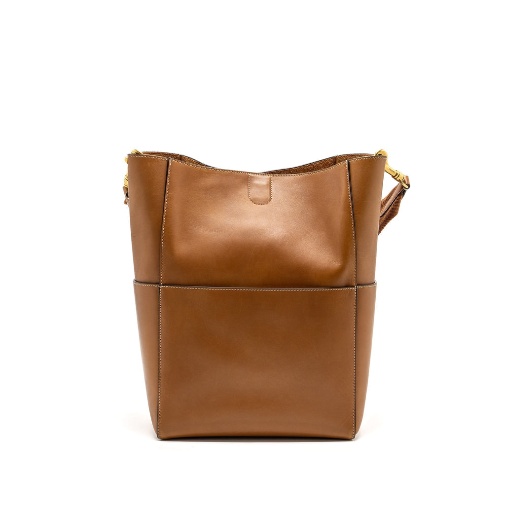 celine-sangle-bucket-bag-leather-brown-ghw