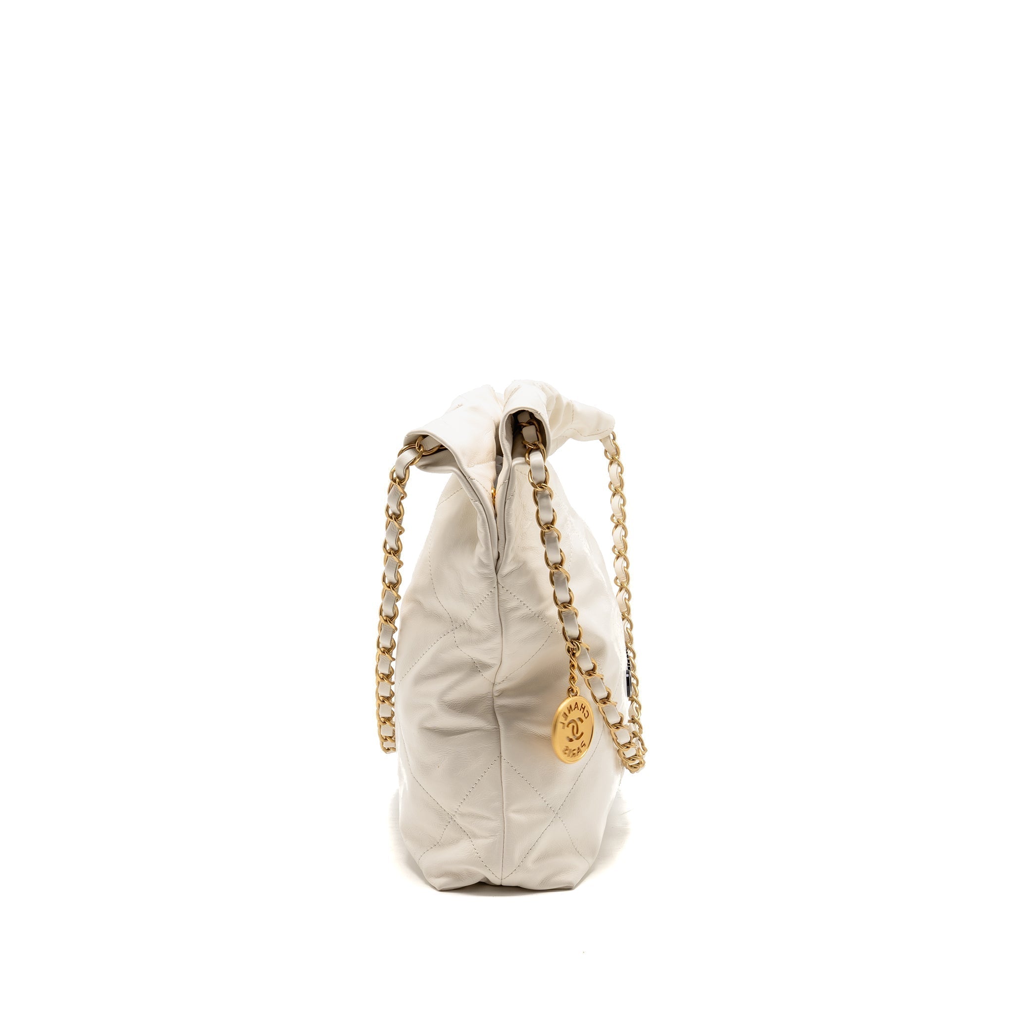 chanel-small-22-bag-with-black-letter-logo-calfskin-white-ghw-microchip
