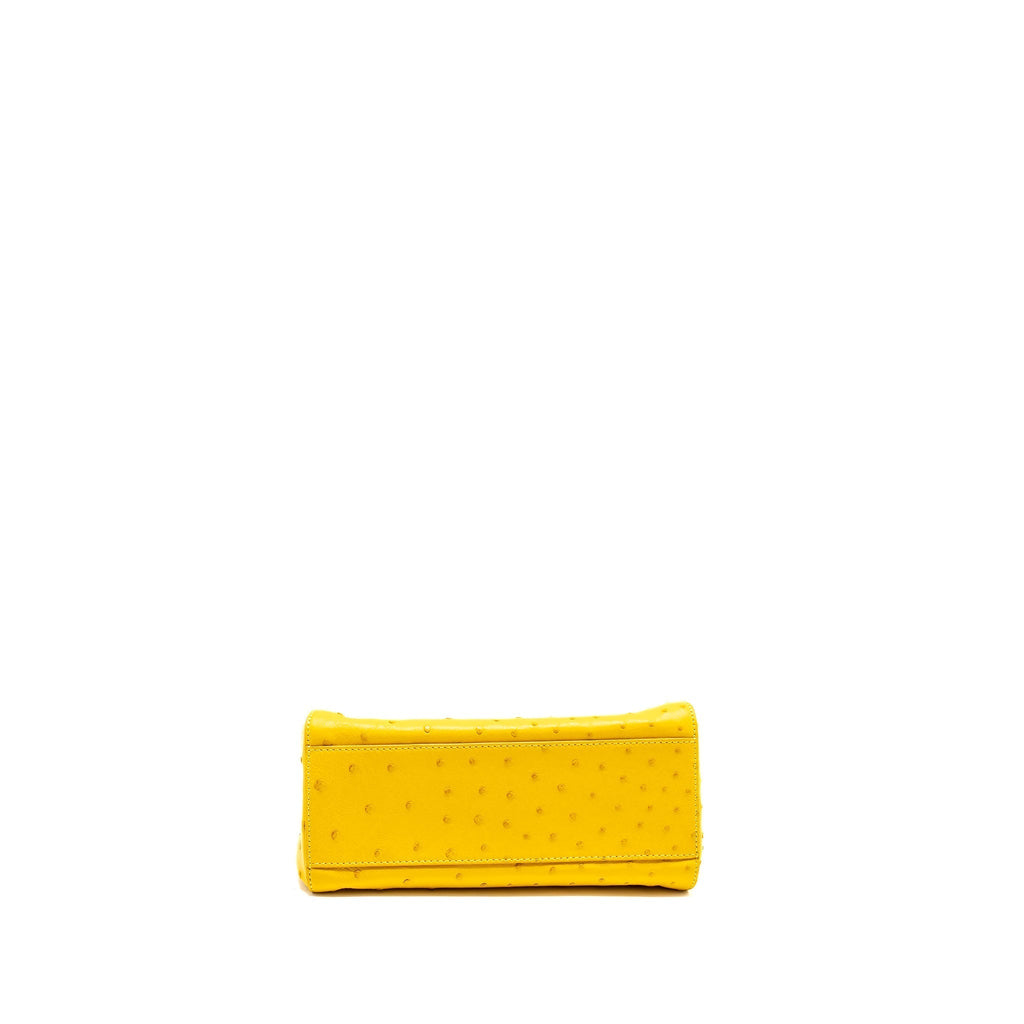 fendi-mini-peekaboo-ostrich-with-crystal-yellow-white-ghw