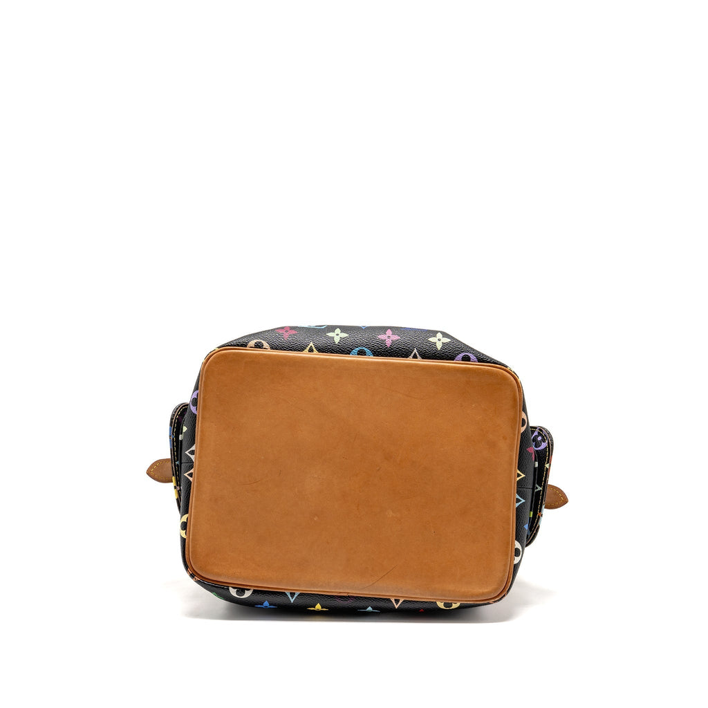 louis-vuitton-petit-noe-black-multicolour-monogram-canvas-ghw-1