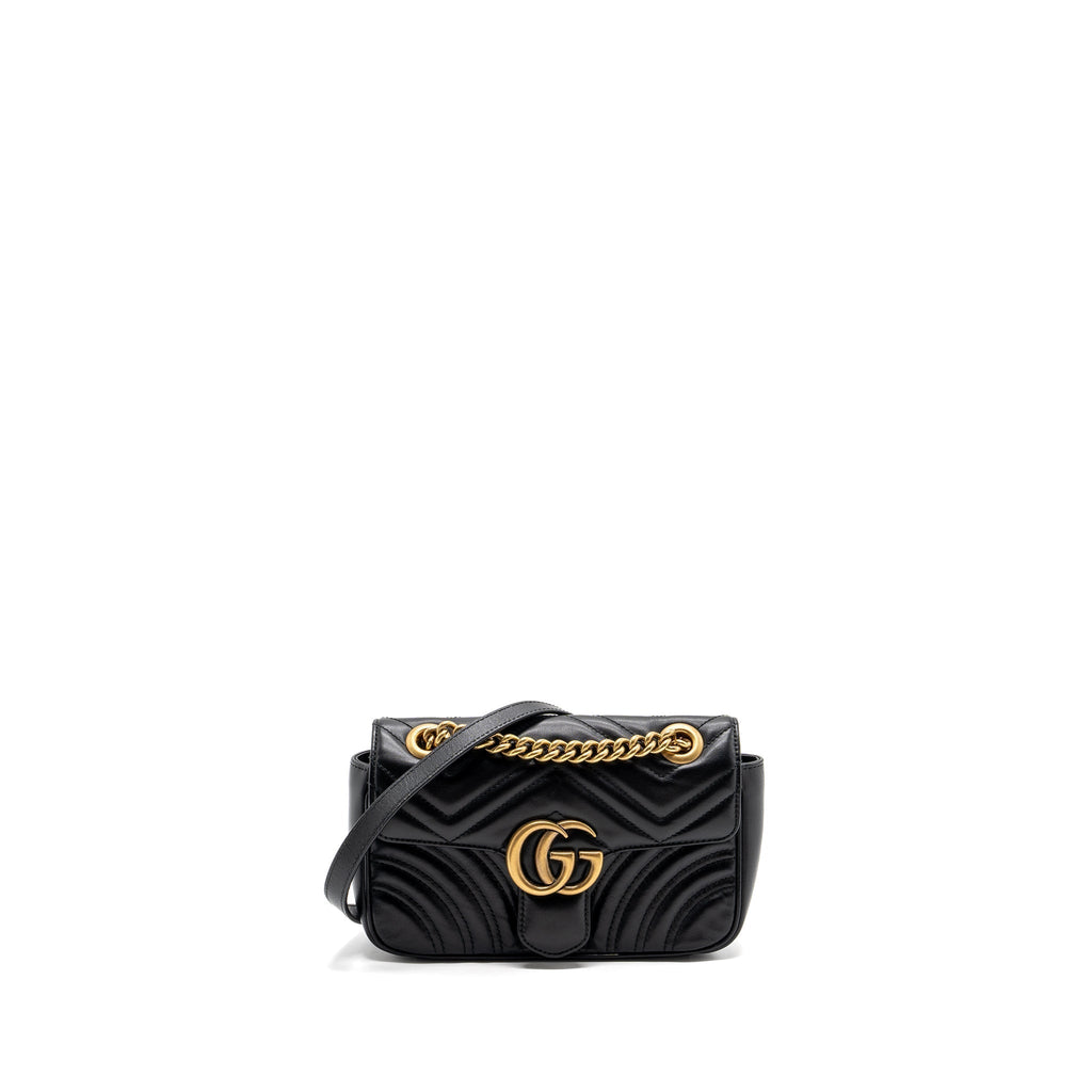 gucci-mini-marmont-bag-calfskin-black-ghw