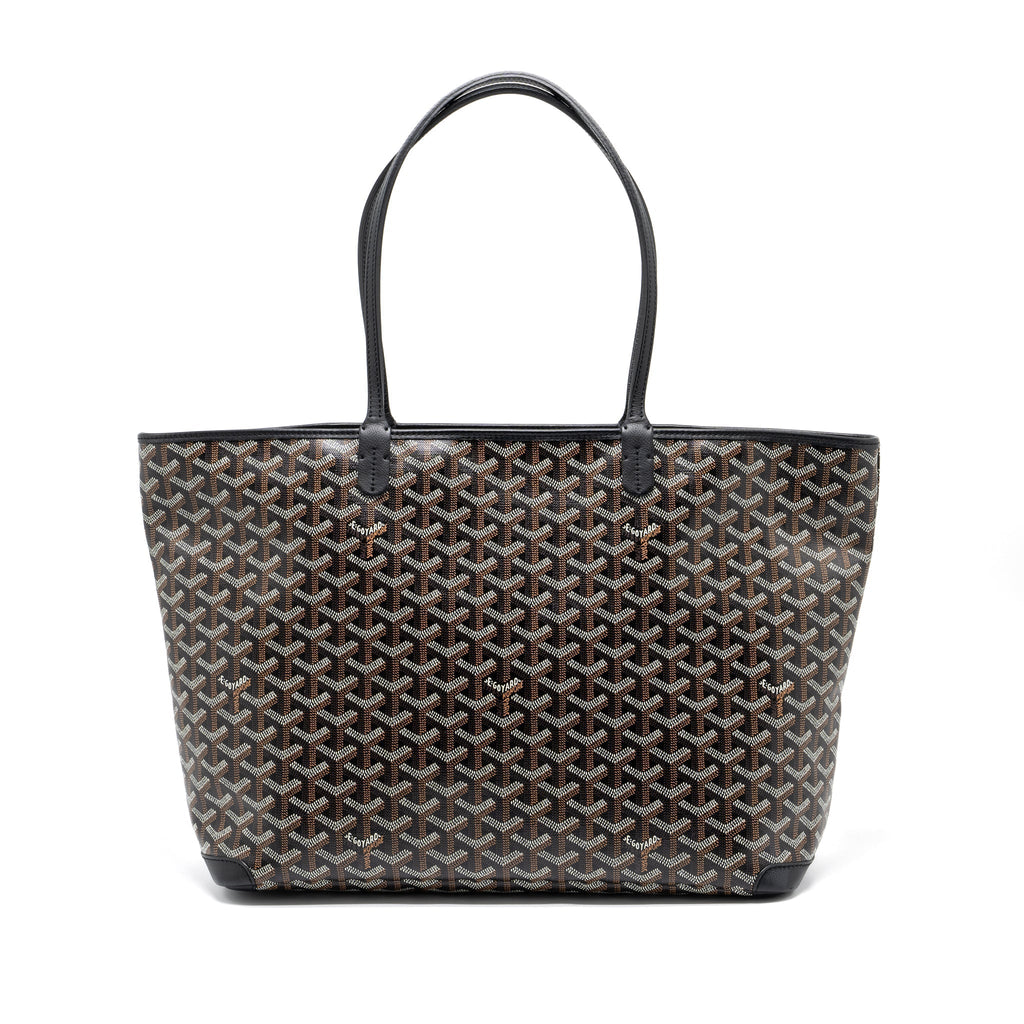 goyard-artois-tote-goyardine-canvas-black-shw