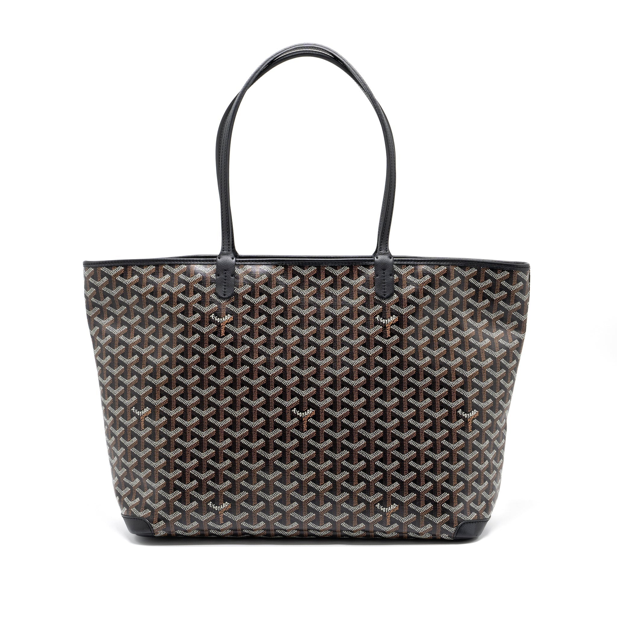 goyard-artois-tote-goyardine-canvas-black-shw