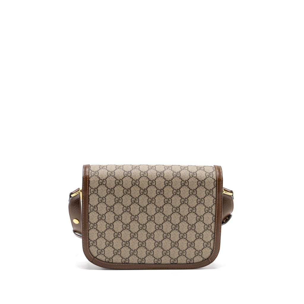 gucci-horsebit-1955-shoulder-bag-gg-supreme-canvas-leather-brown-ghw