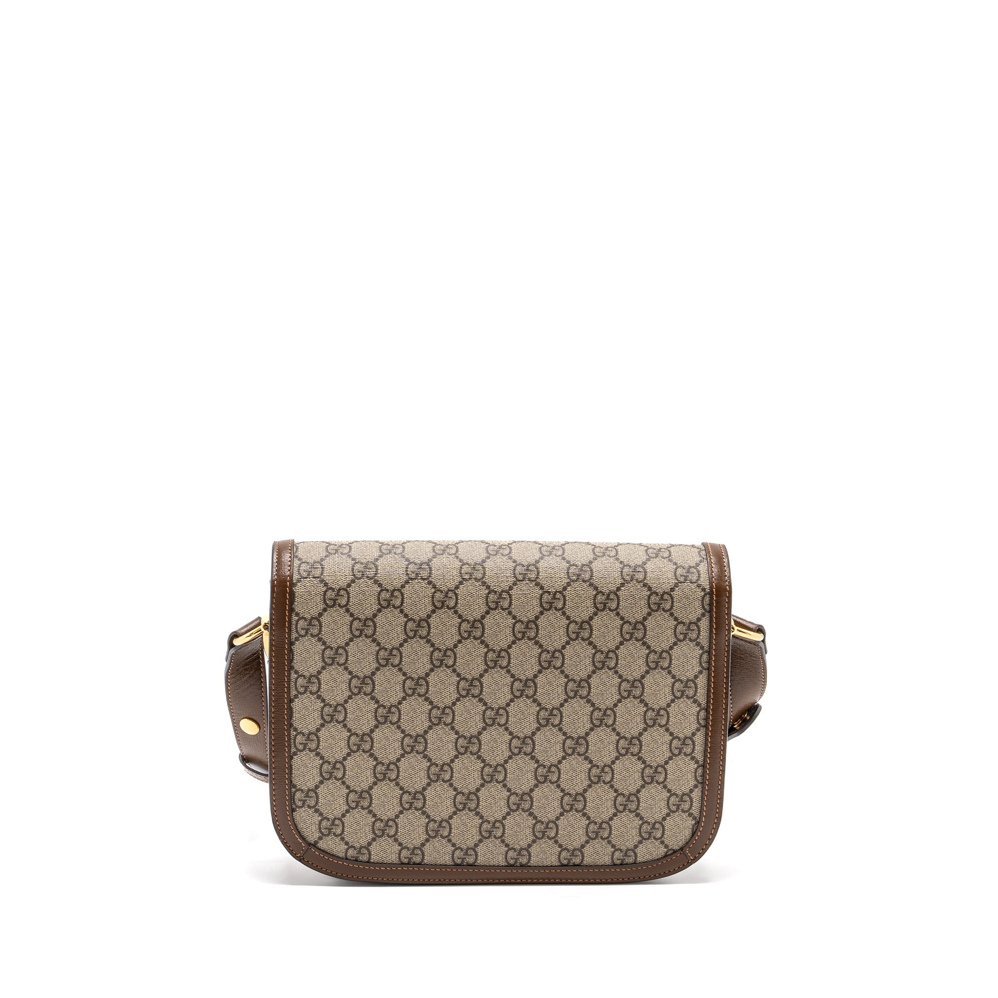 gucci-horsebit-1955-shoulder-bag-gg-supreme-canvas-leather-brown-ghw