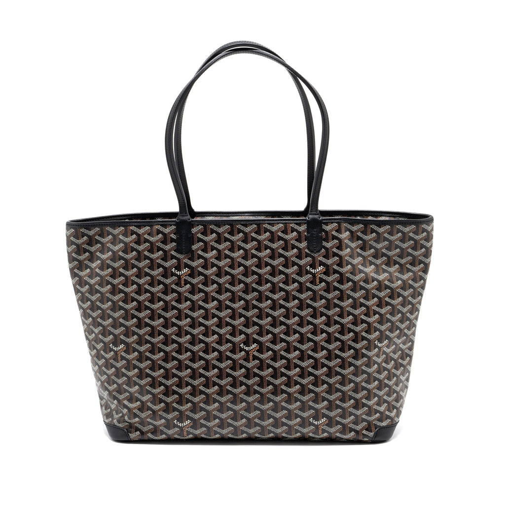 goyard-artois-tote-goyardine-canvas-black-shw