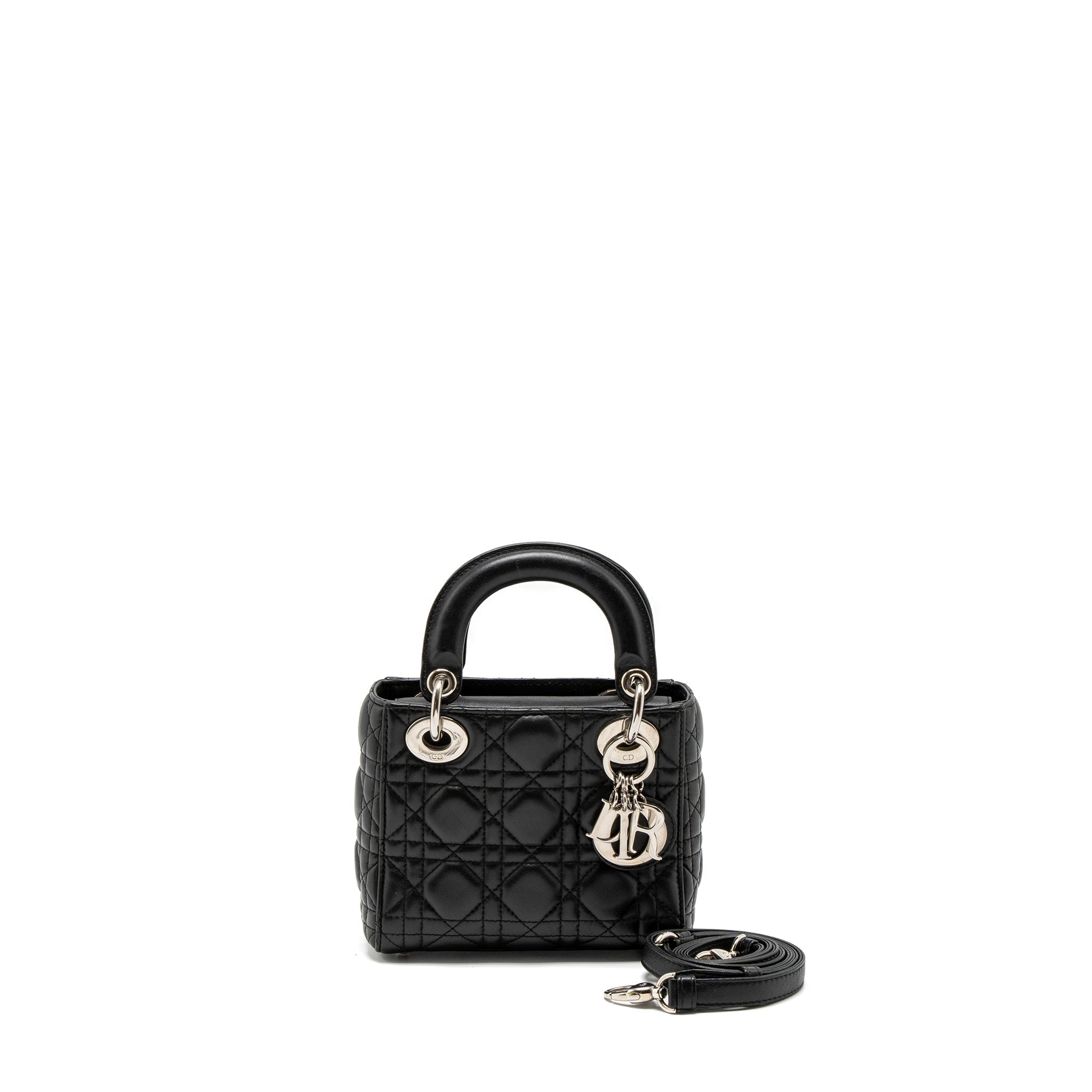 dior-mini-lady-dior-lambskin-black-shw
