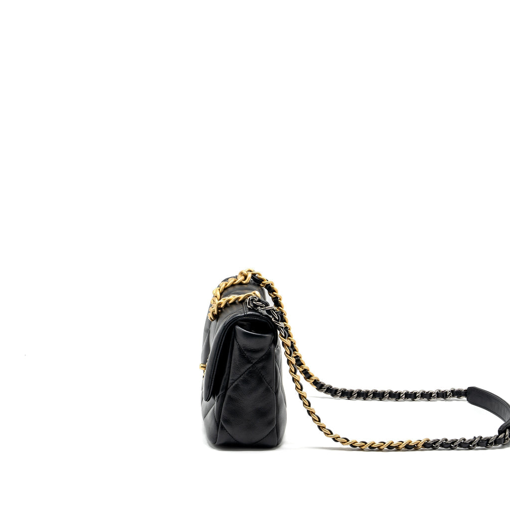 chanel-small-19-bag-lambskin-black-multicolour-hardware-microchip-4