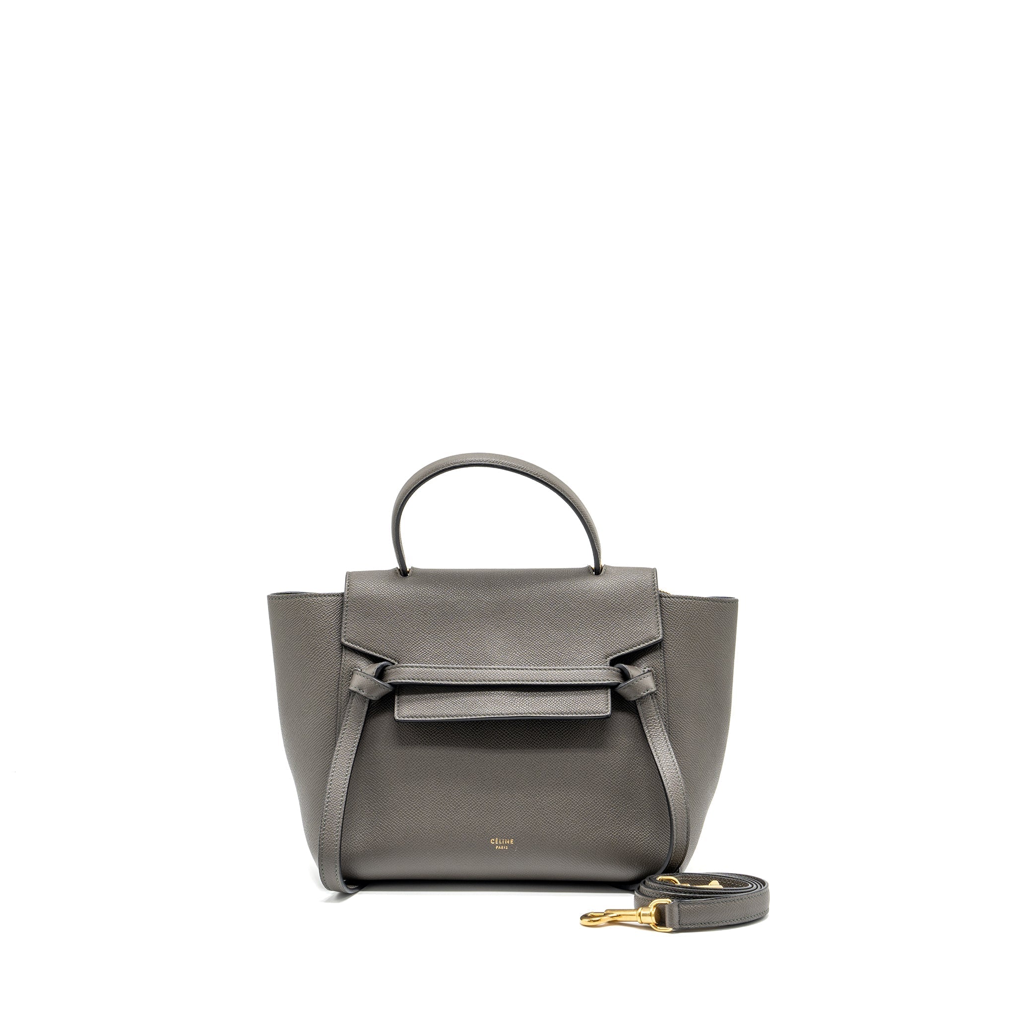 celine-micro-belt-bag-grained-calfskin-grey-ghw-3