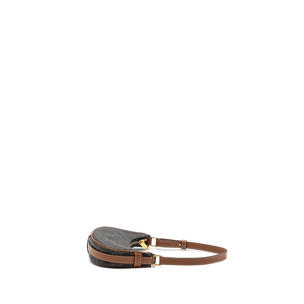 celine-mini-ava-triomphe-canvas-calfskin-tan-ghw