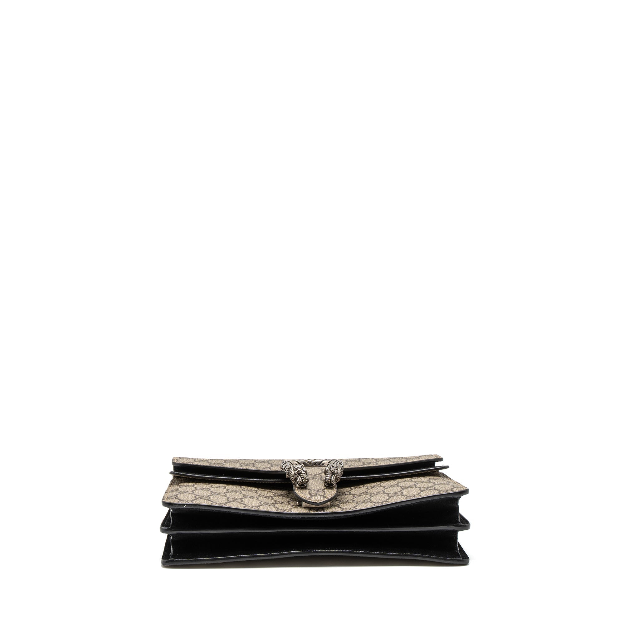 gucci-dionysus-shoulder-bag-gg-supreme-canvas-black-brown-ruthenium-silver-hardware