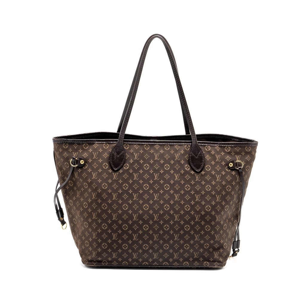 louis-vuitton-vintage-neverfull-mm-fabric-dark-brown-ghw