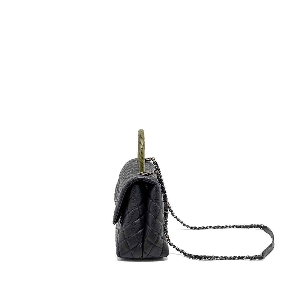 chanel-medium-coco-handle-lizard-embossed-handle-caviar-black-ruthenium-hardware