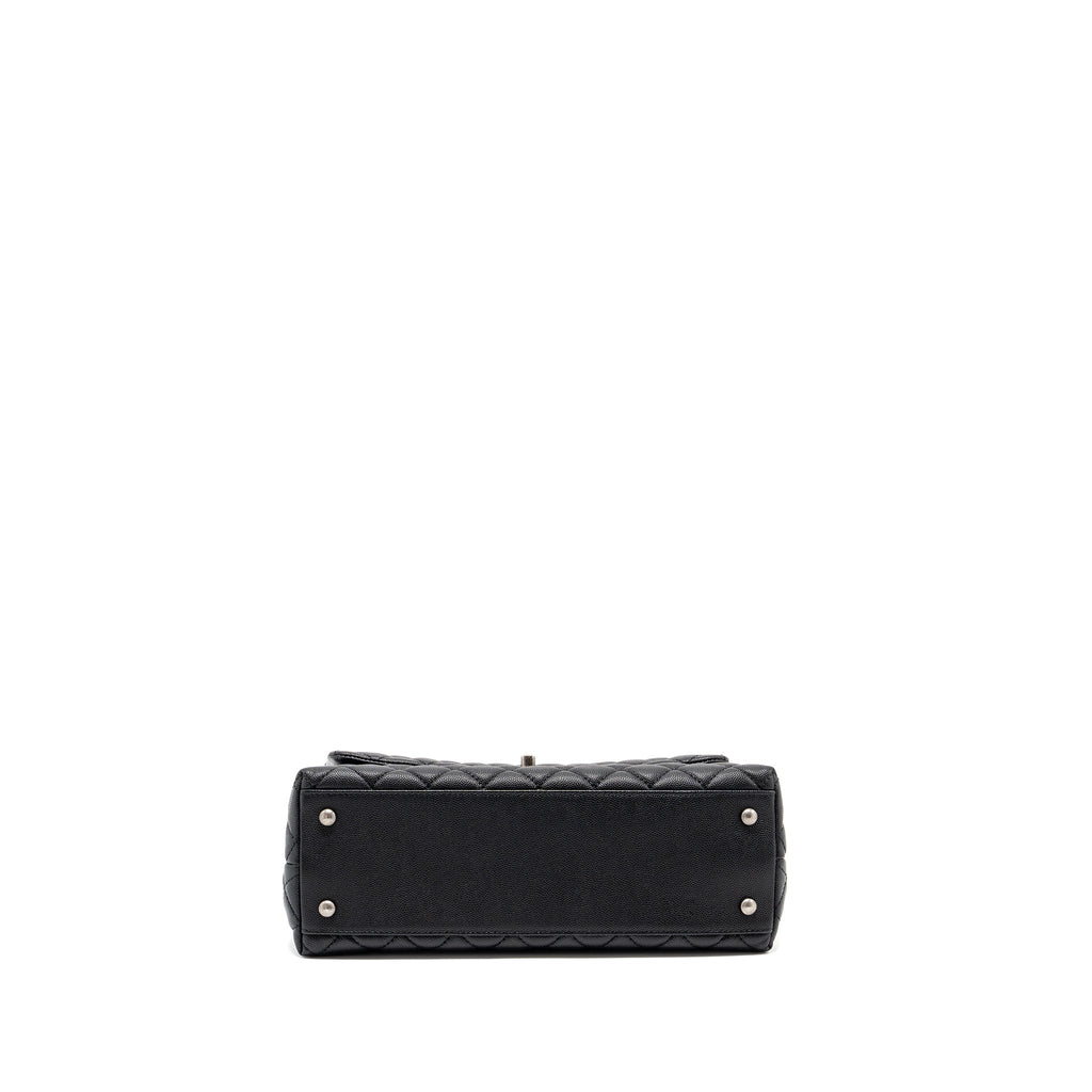 chanel-medium-coco-handle-lizard-embossed-handle-caviar-black-ruthenium-hardware