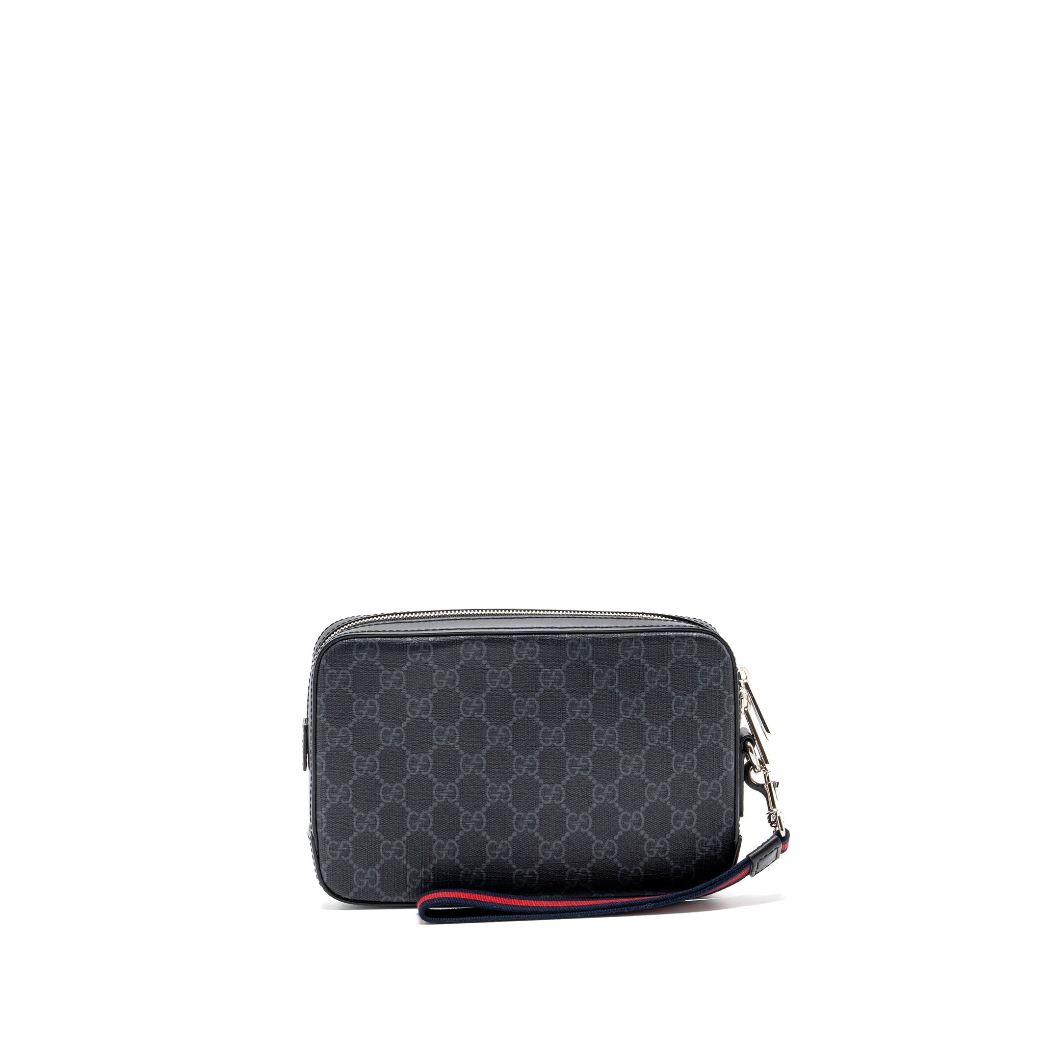 gucci-clutch-gg-supreme-canvas-black-shw