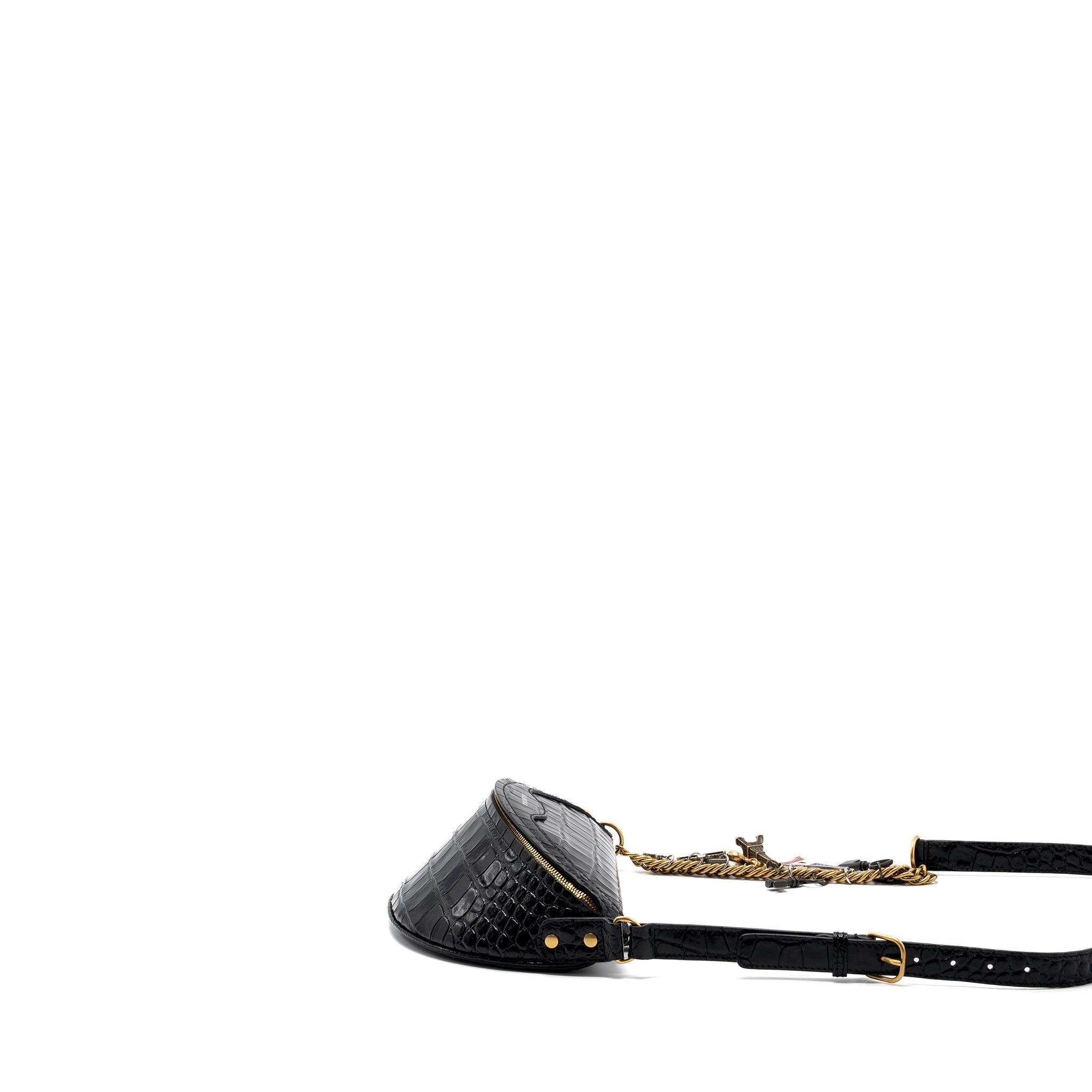 balenciaga-souvenir-belt-bag-crocodile-embossed-calfskin-black-ghw