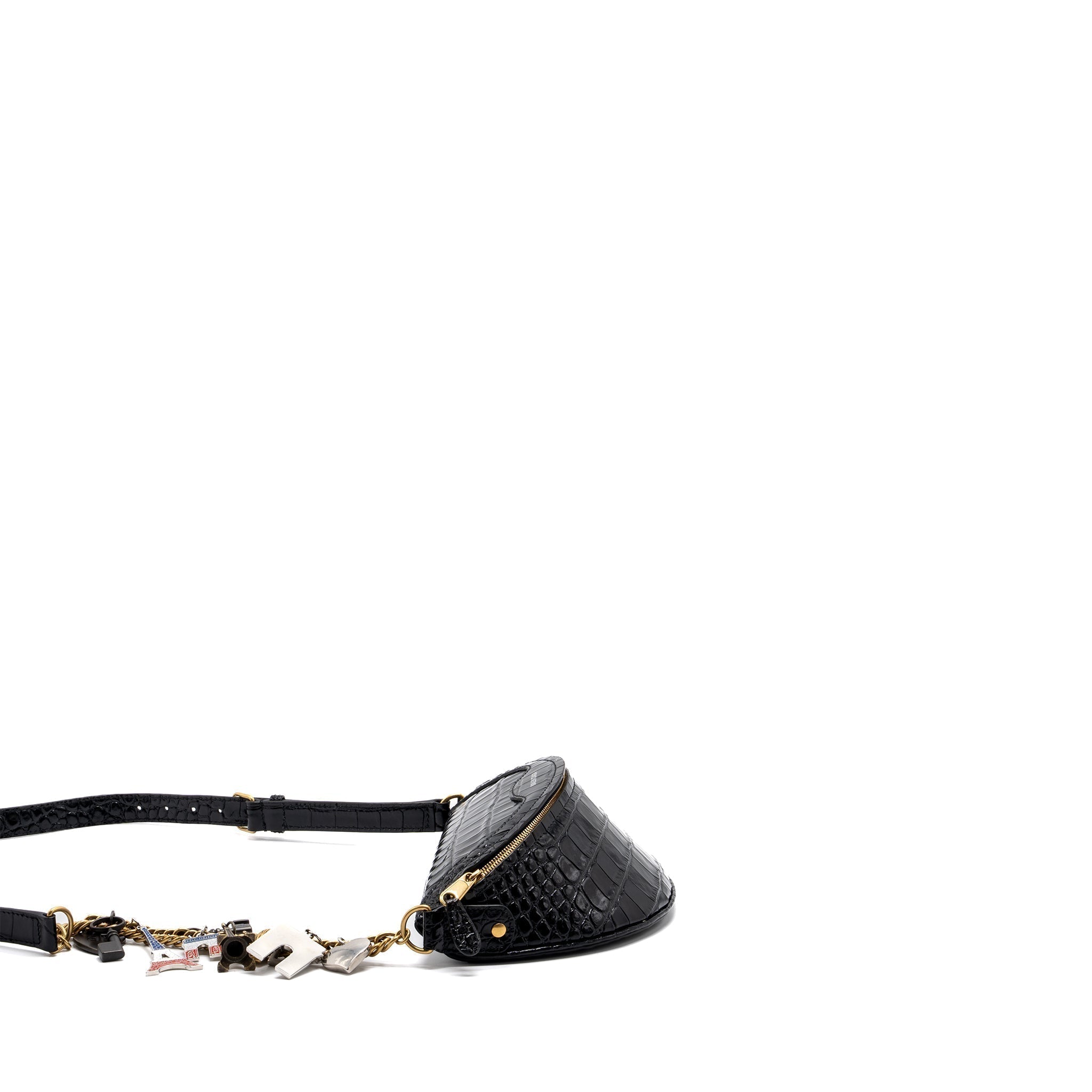 balenciaga-souvenir-belt-bag-crocodile-embossed-calfskin-black-ghw