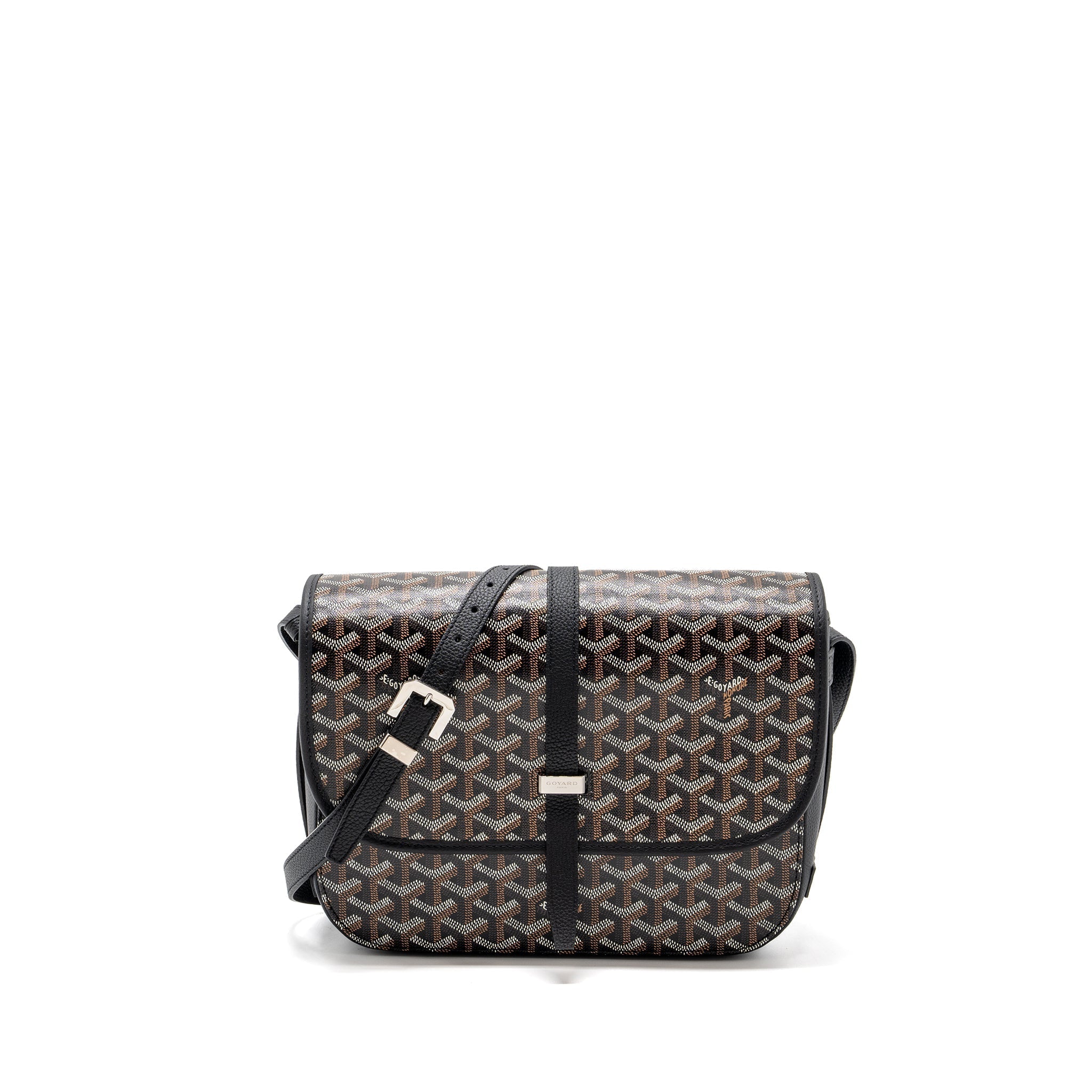 goyard-belvedere-mm-messanger-bag-goyardline-canvas-calfskin-black-shw