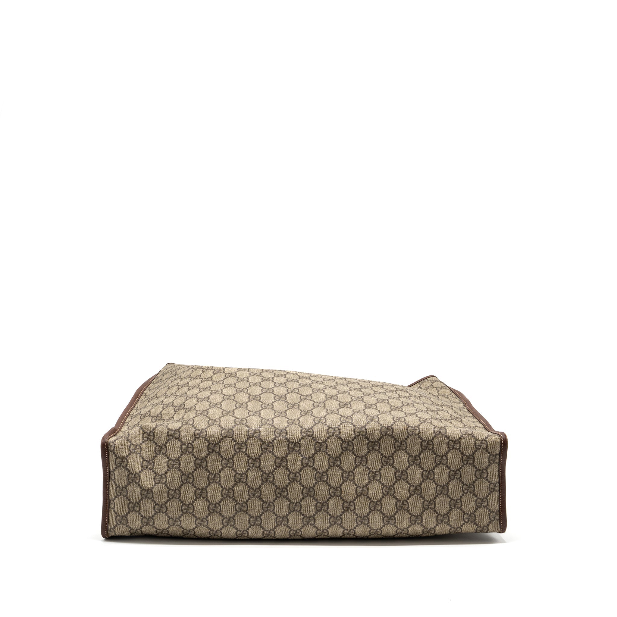 gucci-large-shopping-tote-bag-gg-supreme-canvas-brown-ghw