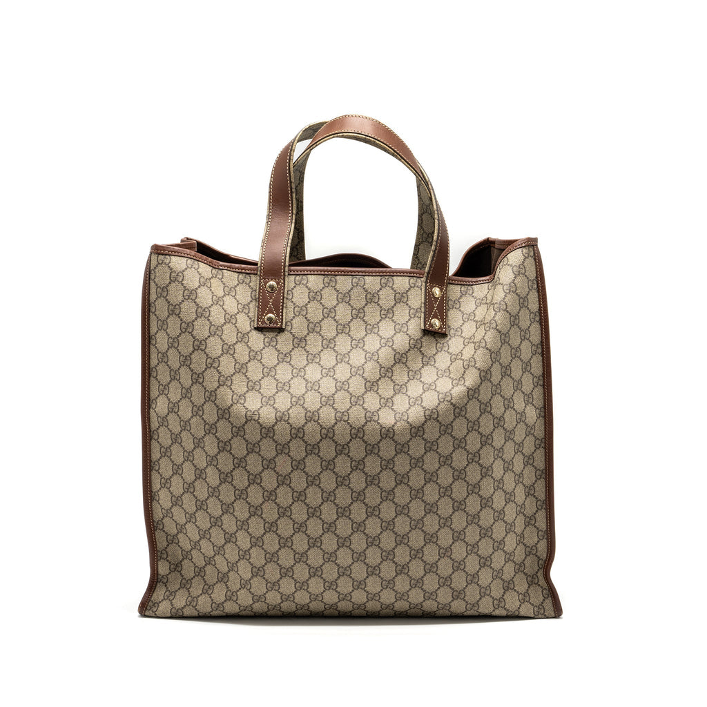 gucci-large-shopping-tote-bag-gg-supreme-canvas-brown-ghw