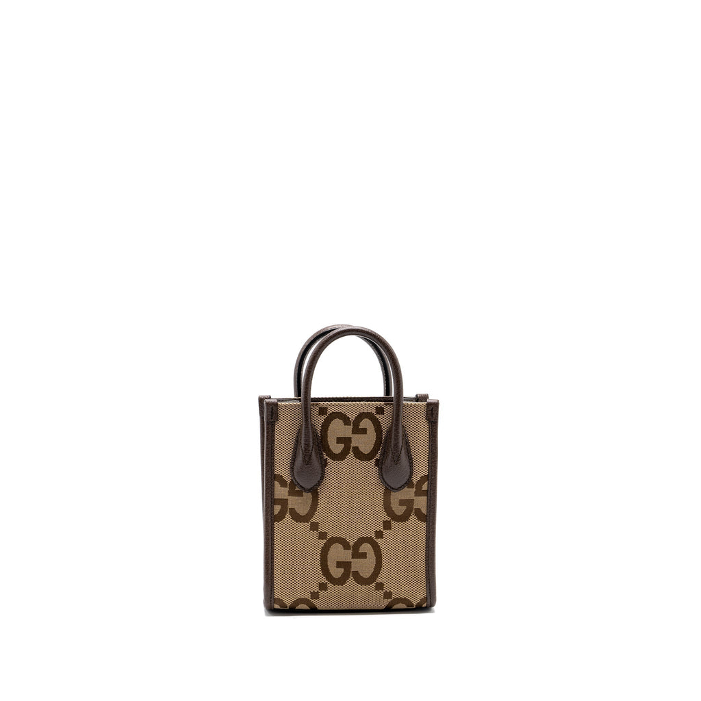 gucci-mini-jumbo-gg-tote-bag-canvas-leather-camel-and-ebony-ghw