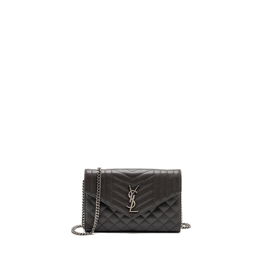 saint-laurent-ysl-envelop-chain-bag-calfskin-dark-grey-shw