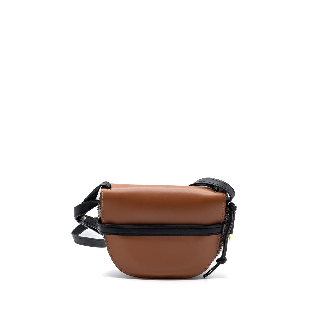 loewe-small-gate-bag-calfskin-tweed-tan-ghw