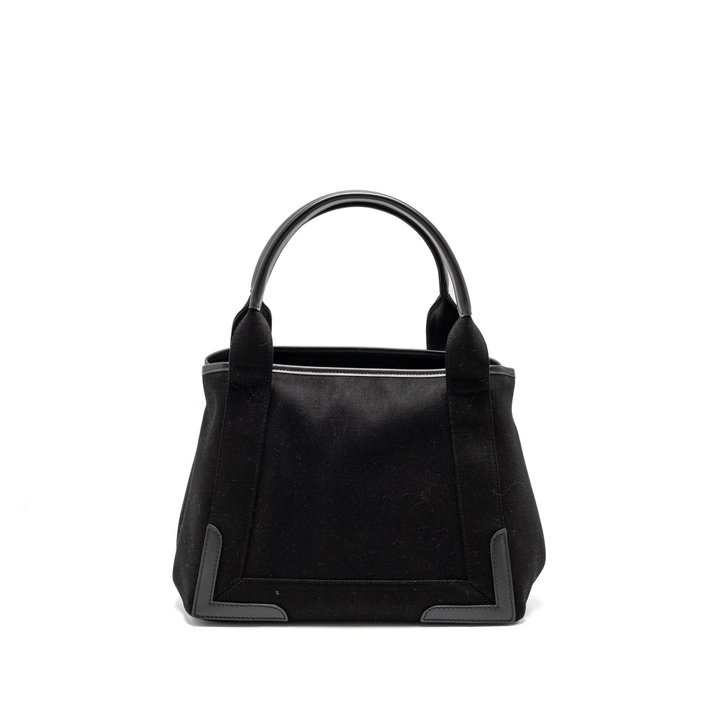 balenciaga-cabas-logo-tote-bag-canvas-calfskin-black-shw