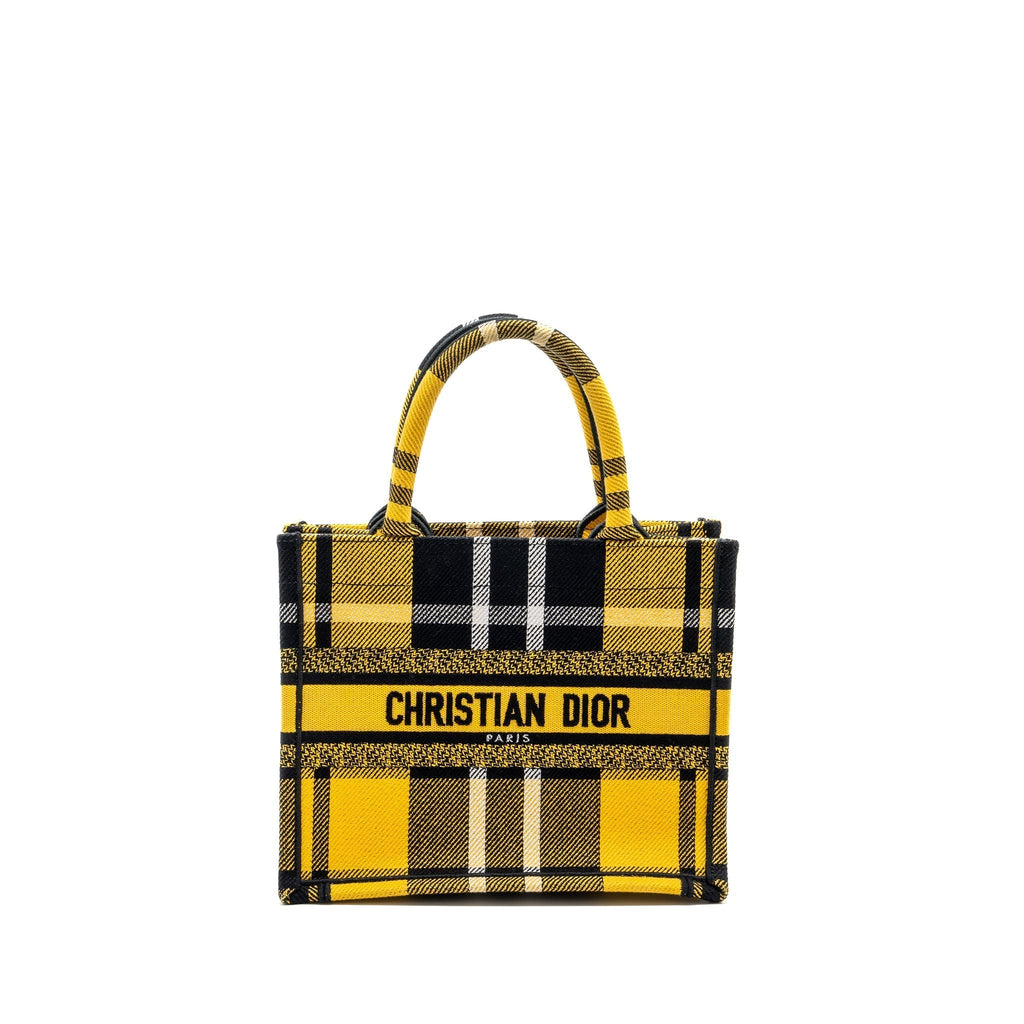 dior-small-book-tote-canvas-yellow-black