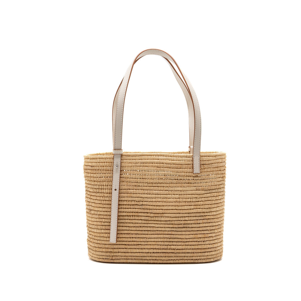 loewe-small-square-basket-bag-raffia-calfskin-white