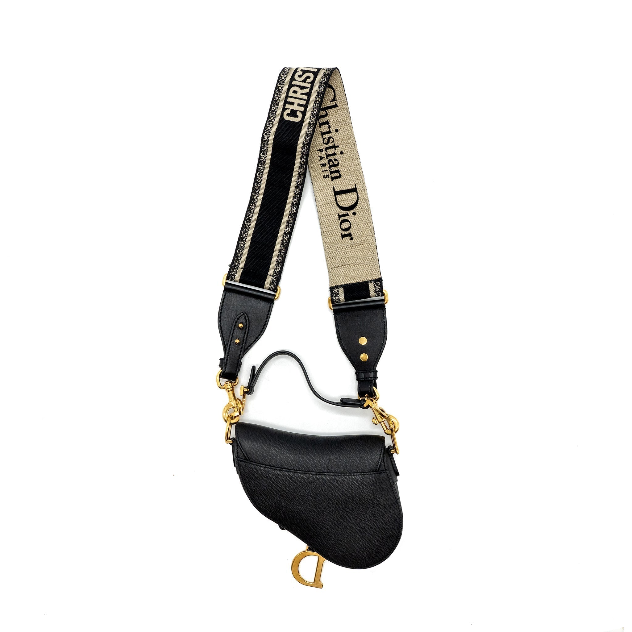 dior-mini-saddle-bag-calfskin-black-ghw-with-an-extra-dior-strap
