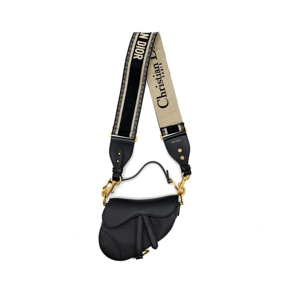dior-mini-saddle-bag-calfskin-black-ghw-with-an-extra-dior-strap