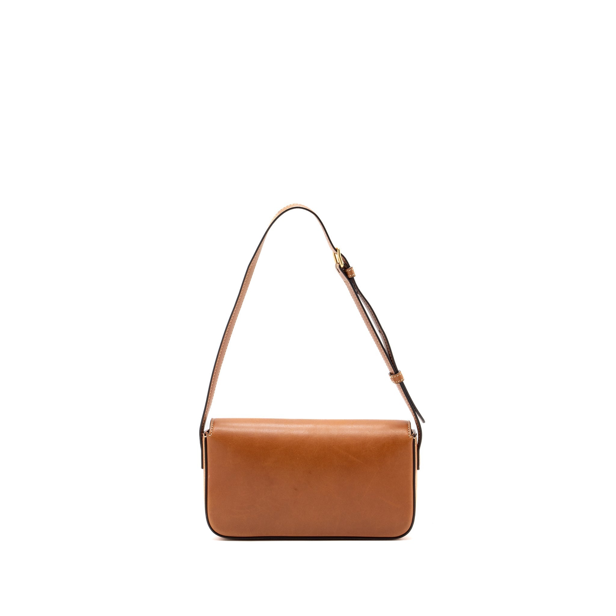 celine-triomphe-shoulder-bag-natural-calfskin-tan-ghw