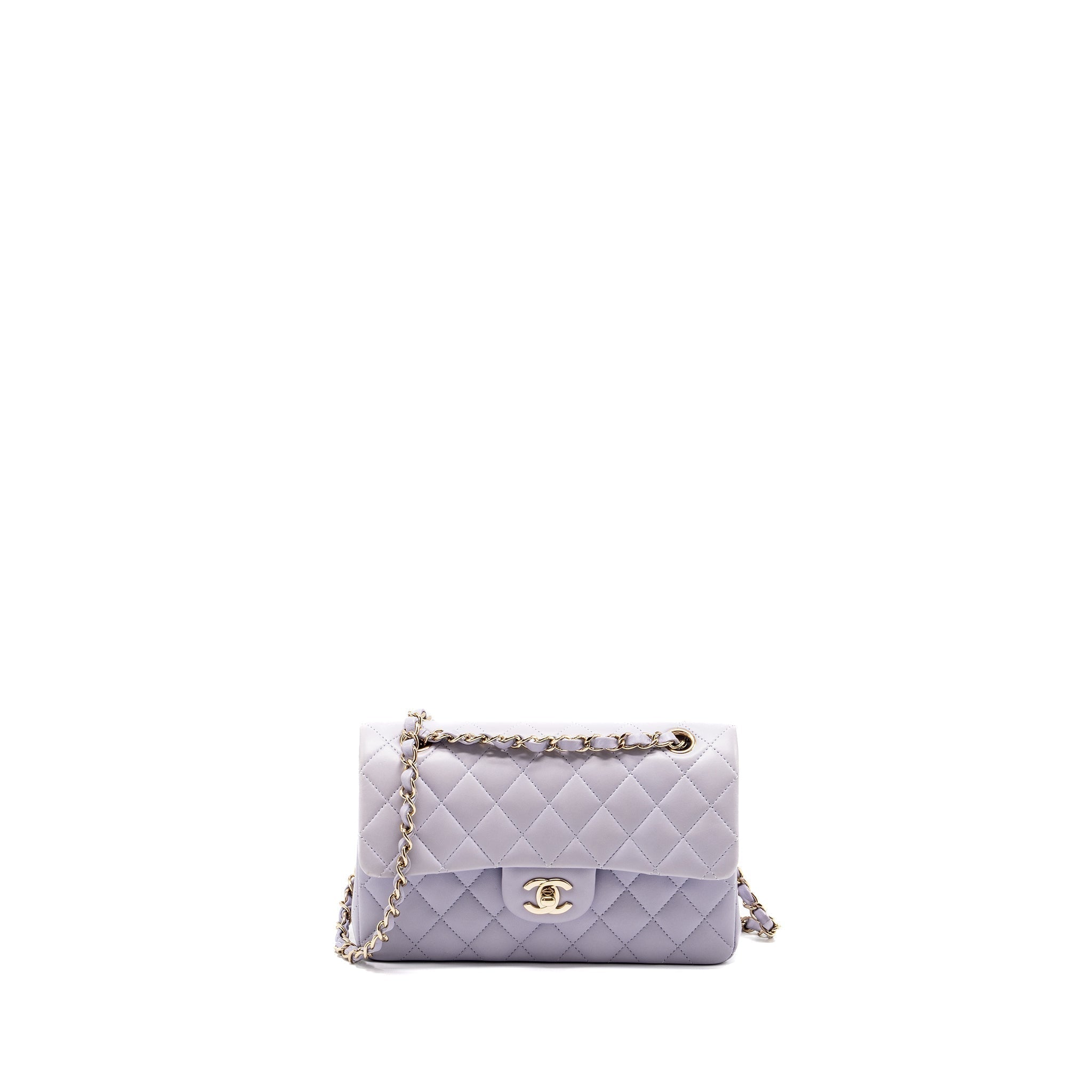 chanel-small-classic-double-flap-bag-lambskin-light-purple-lghwmicrochip