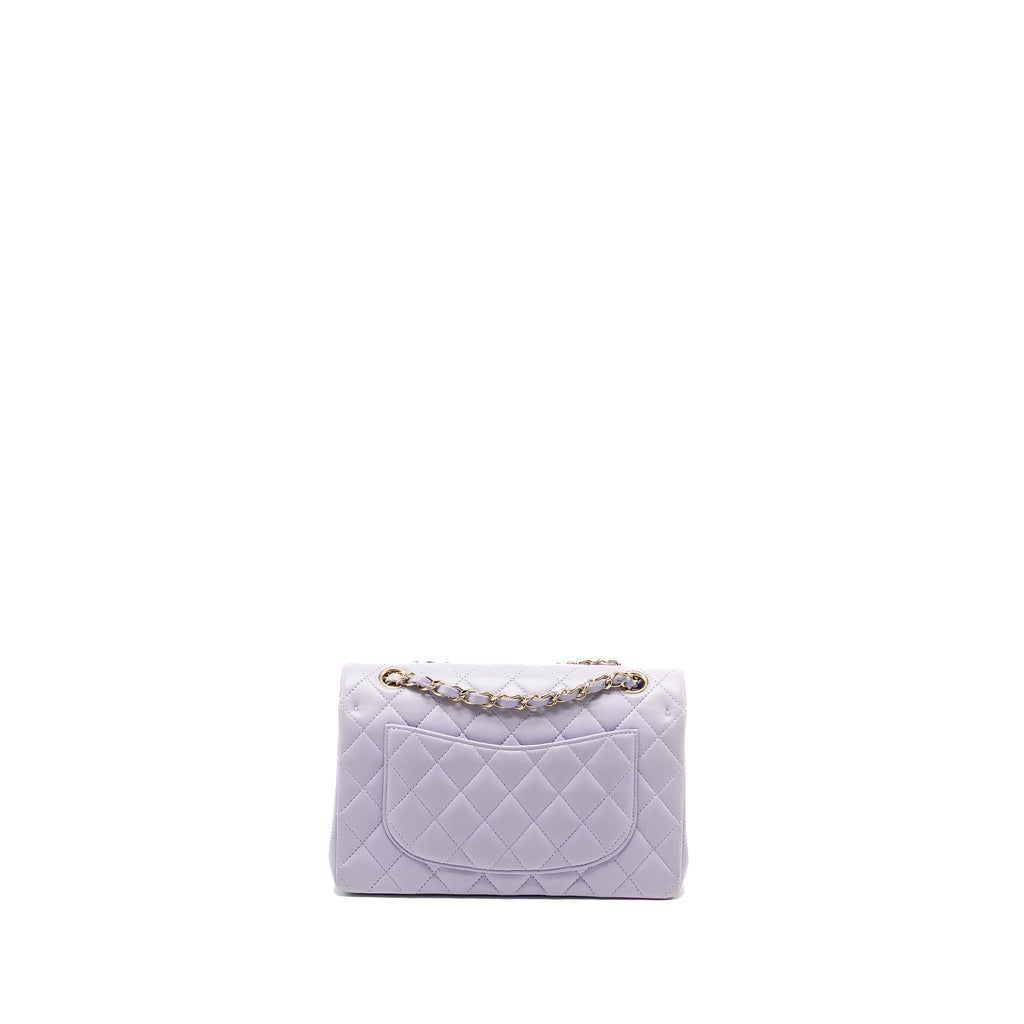 chanel-small-classic-double-flap-bag-lambskin-light-purple-lghwmicrochip