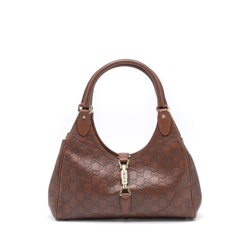 gucci-vintage-jackie-bag-gg-supreme-calfskin-brown-ghw