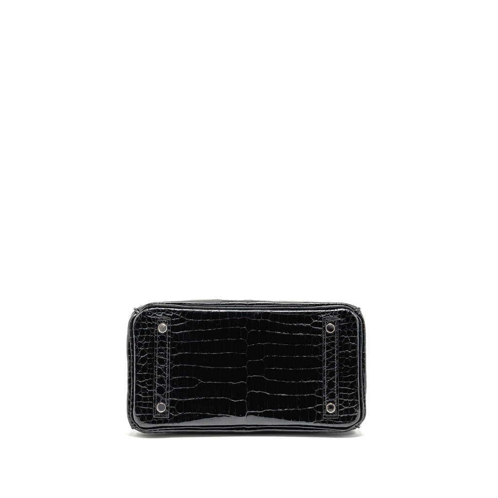 hermes-birkin-25-shiny-crocodile-porosus-black-shw-stamp-z