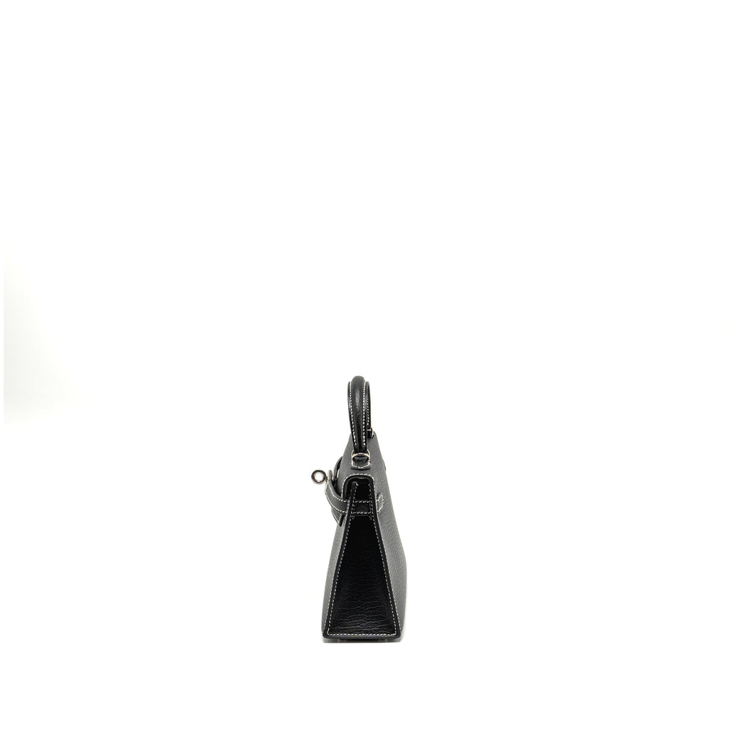 hermes-mini-kelly-ii-special-order-chevre-mysore-black-gris-perle-shw-stamp-w