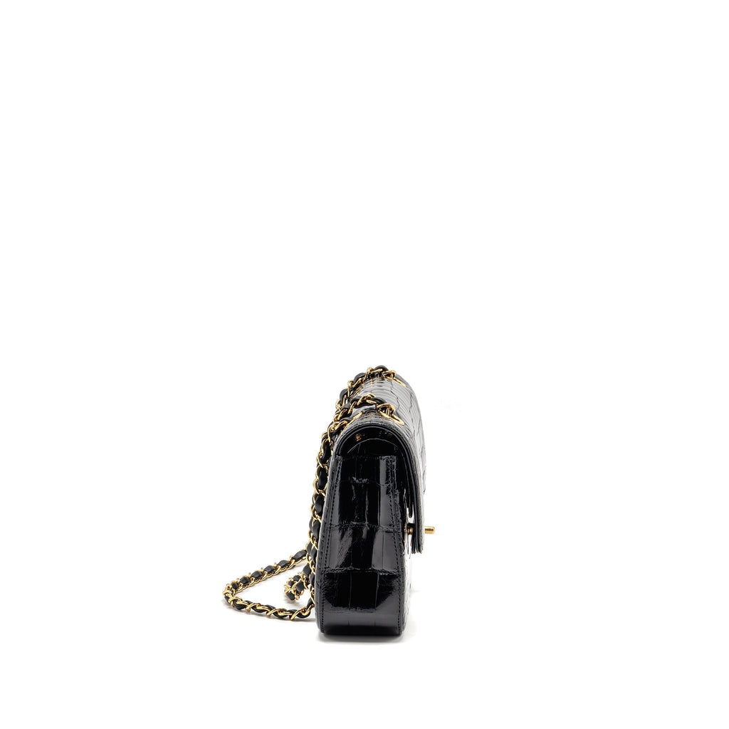 chanel-medium-classic-double-flap-bag-alligator-mississippiensis-black-ghw-copy