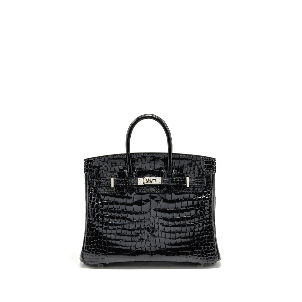 hermes-birkin-25-shiny-crocodile-porosus-black-shw-stamp-z