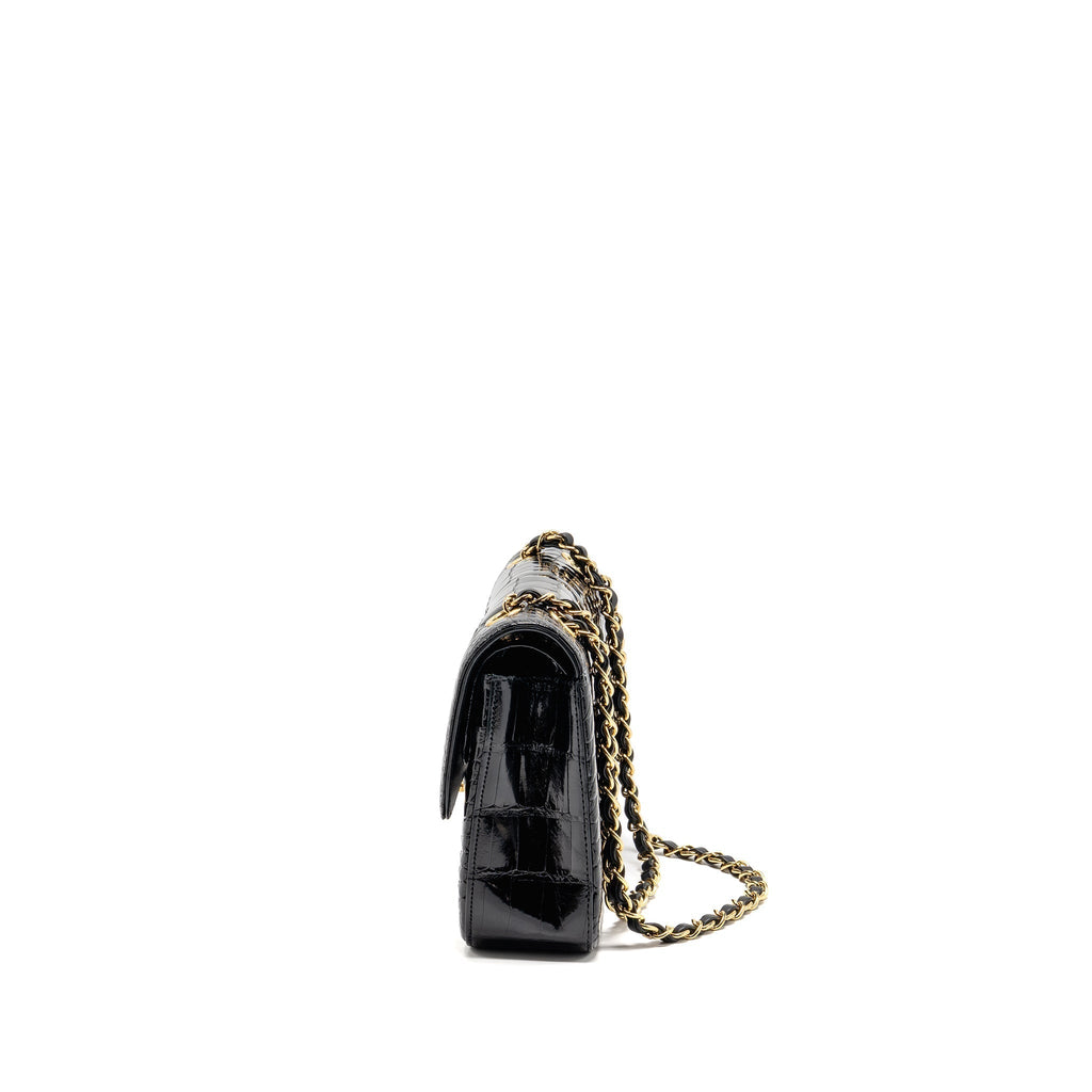 chanel-medium-classic-double-flap-bag-alligator-mississippiensis-black-ghw-copy