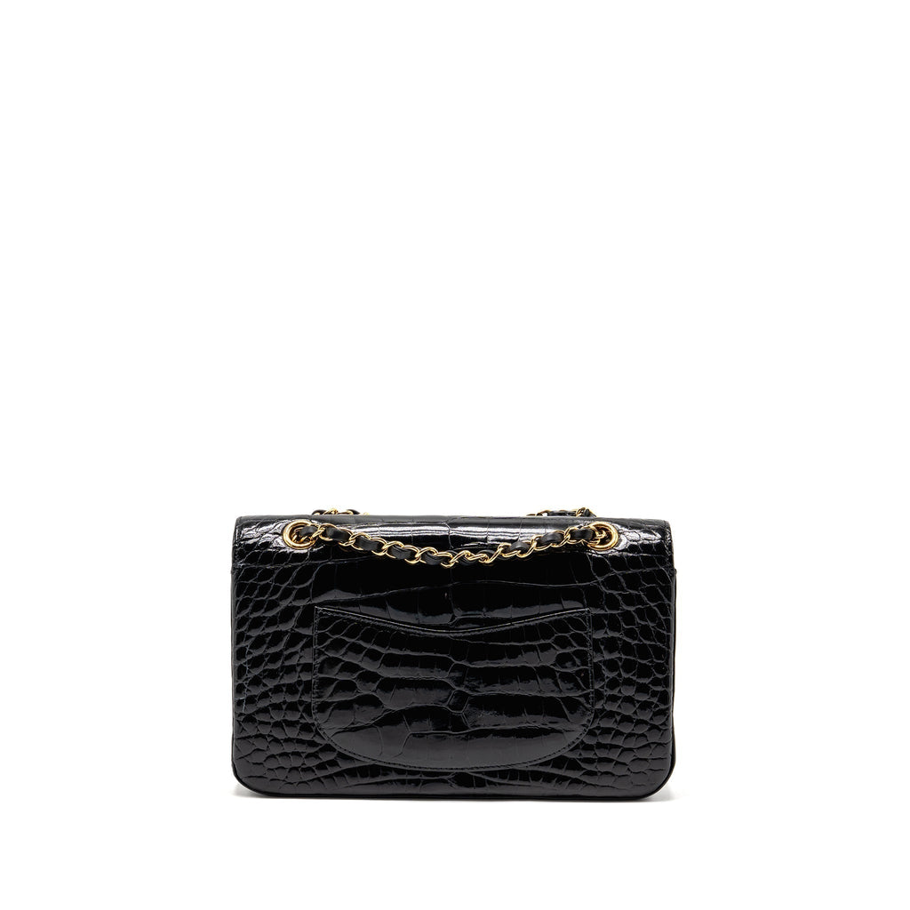 chanel-medium-classic-double-flap-bag-alligator-mississippiensis-black-ghw-copy