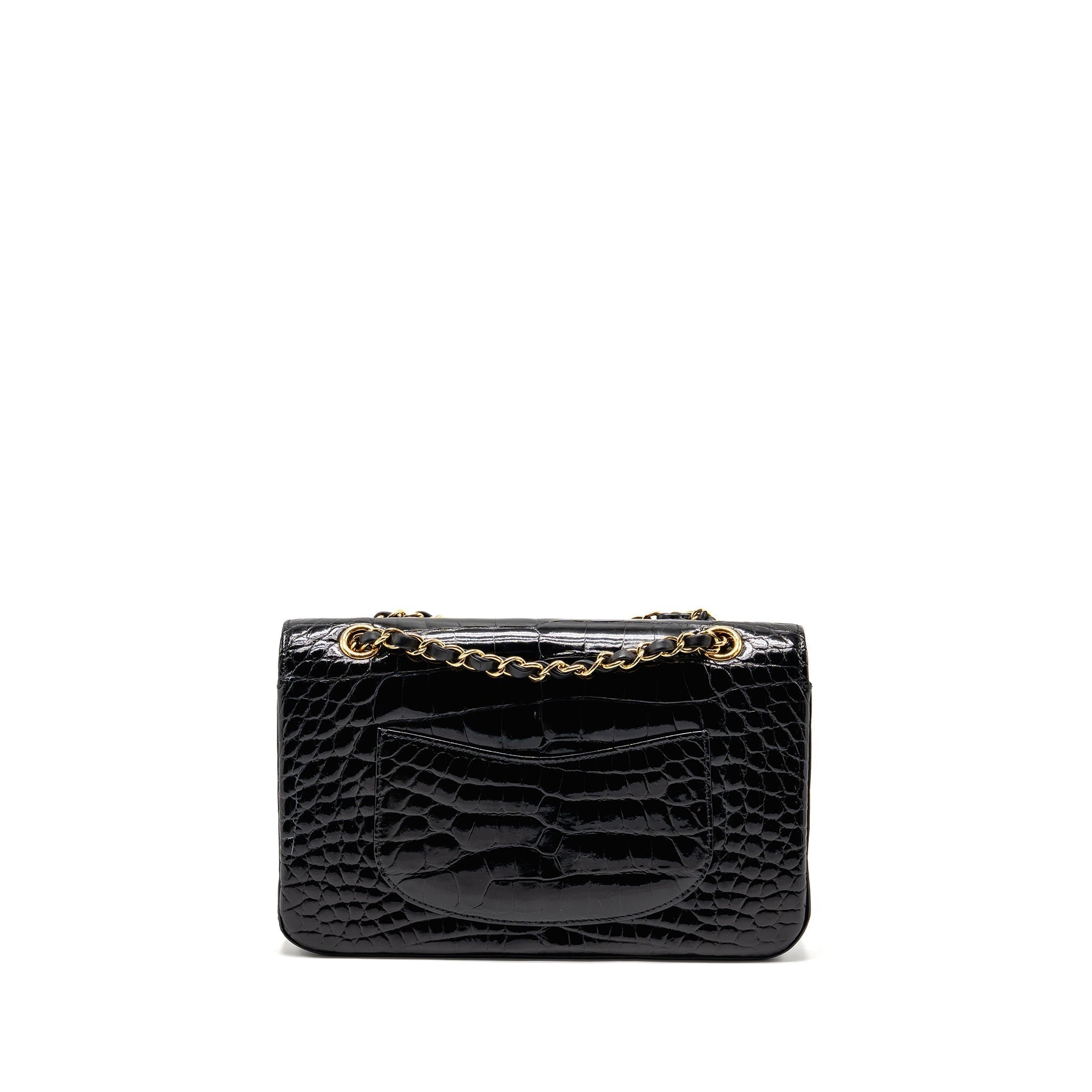 chanel-medium-classic-double-flap-bag-alligator-mississippiensis-black-ghw-copy