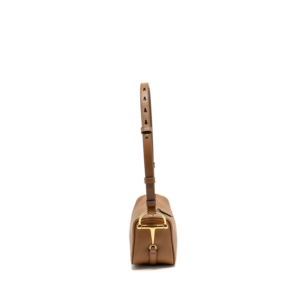 gucci-half-horsebit-mini-bag-calfskin-brown-ghw